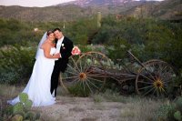 Heidi and Brian get married at Tanque Verde Verde Ranch