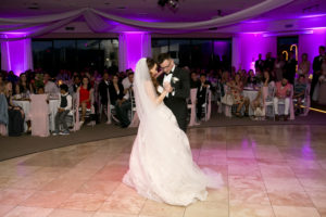 Bride and Groom's first dance during the reception