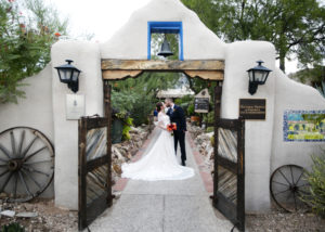 Appealing to the Sight, Sound and Smell senses at a Tucson Wedding